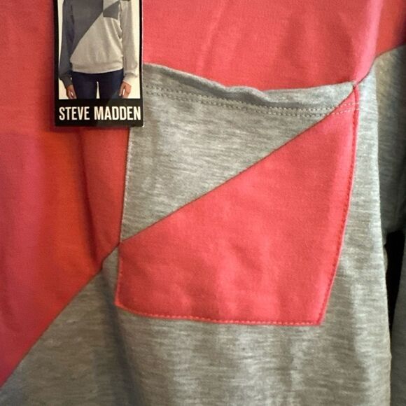 Steve Madden Soft Sweatshirt Size Small Tea Rose New - Picture 4 of 5